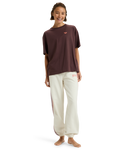 The Roxy Womens Essential Energy Timeless T-Shirt in Huckleberry