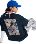 Tall Oversize Washed T-Shirt in Anthracite