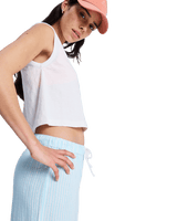Salt Blocks Muscle Vest in Coconut Milk