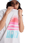 Hangloose Poster T-Shirt in Coconut Milk