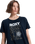 The Roxy Womens Ocean Wave Regular T-Shirt in Anthracite