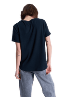The Roxy Womens Ocean Wave Regular T-Shirt in Anthracite