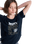 The Roxy Womens Ocean Wave Regular T-Shirt in Anthracite