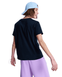 The Roxy Womens Ocean Regular T-Shirt in Anthracite