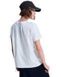 The Roxy Womens Ocean T-Shirt in Cmilk