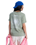 The Roxy Womens Oceanregular T-Shirt in Oil Green