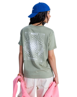The Roxy Womens Oceanregular T-Shirt in Oil Green