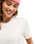 The Roxy Womens Ocean Regular Poster T-Shirt in Coconut Milk
