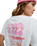 The Roxy Womens Ocean Regular Poster T-Shirt in Coconut Milk