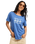 The Roxy Womens Oceanwave Regular T-Shirt in Dutch Blue