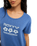 The Roxy Womens Oceanwave Regular T-Shirt in Dutch Blue