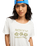 The Roxy Womens Oceanwave Regular T-Shirt in Coconut Milk