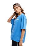 The Roxy Womens Tall Oversize Washed T-Shirt in Super Sonic