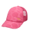 Girls Sweet Lil Heart Trucker Cap in Sangria Sunset Shell Dreams