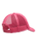 Girls Sweet Lil Heart Trucker Cap in Sangria Sunset Shell Dreams