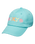Girls Slide Away Cap in Aqua Splash