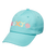 Girls Slide Away Cap in Aqua Splash