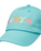 Girls Slide Away Cap in Aqua Splash