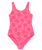 Girls Shell Dream One Piece Swimsuit in Sangria Sunset Shell Dreams