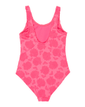 Girls Shell Dream One Piece Swimsuit in Sangria Sunset Shell Dreams
