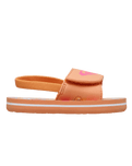 Girls Finn Sandals in White, Orange & Pink