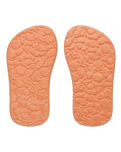 Girls Finn Sandals in White, Orange & Pink