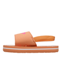 Girls Finn Sandals in White, Orange & Pink