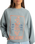The RVCA Womens Keep Growing Crew Sweatshirt in Lead
