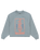 The RVCA Womens Keep Growing Crew Sweatshirt in Lead