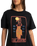 The RVCA Womens Keep Growning T-Shirt in Black