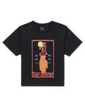 The RVCA Womens Keep Growning T-Shirt in Black