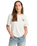 The RVCA Womens Butterfly Poster T-Shirt in Antique White