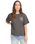 The RVCA Womens Rose Poster T-Shirt in Pirate Black