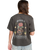 The RVCA Womens Rose Poster T-Shirt in Pirate Black
