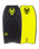The NMD Evolution PE 42" Bodyboard in Black & Yellow