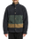 The RVCA Mens Westwood Snap Fleece Jacket in Moody Blue