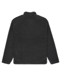 The RVCA Mens Westwood Snap Fleece Jacket in Moody Blue