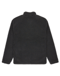The RVCA Mens Westwood Snap Fleece Jacket in Moody Blue