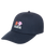 The RVCA Mens Mosaic Clipback Cap in Dark Denim