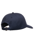 The RVCA Mens Mosaic Clipback Cap in Dark Denim