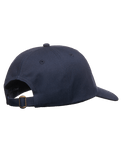 The RVCA Mens Mosaic Clipback Cap in Dark Denim