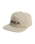 Big RVCA Cord Snapback Cap in Silver Bleach