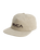 Big RVCA Cord Snapback Cap in Silver Bleach