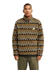 The RVCA Mens Winston Sherpa Jacket in Bombay Brown