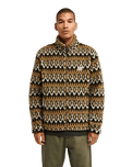 The RVCA Mens Winston Sherpa Jacket in Bombay Brown