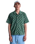 Antonia Figueiredo Checker Sponge Shirt in Beechnut
