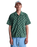 Antonia Figueiredo Checker Sponge Shirt in Beechnut