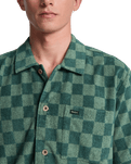Antonia Figueiredo Checker Sponge Shirt in Beechnut