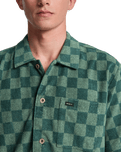 Antonia Figueiredo Checker Sponge Shirt in Beechnut