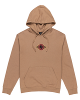 The RVCA Mens Jupiter Hoodie in Sonora Brown